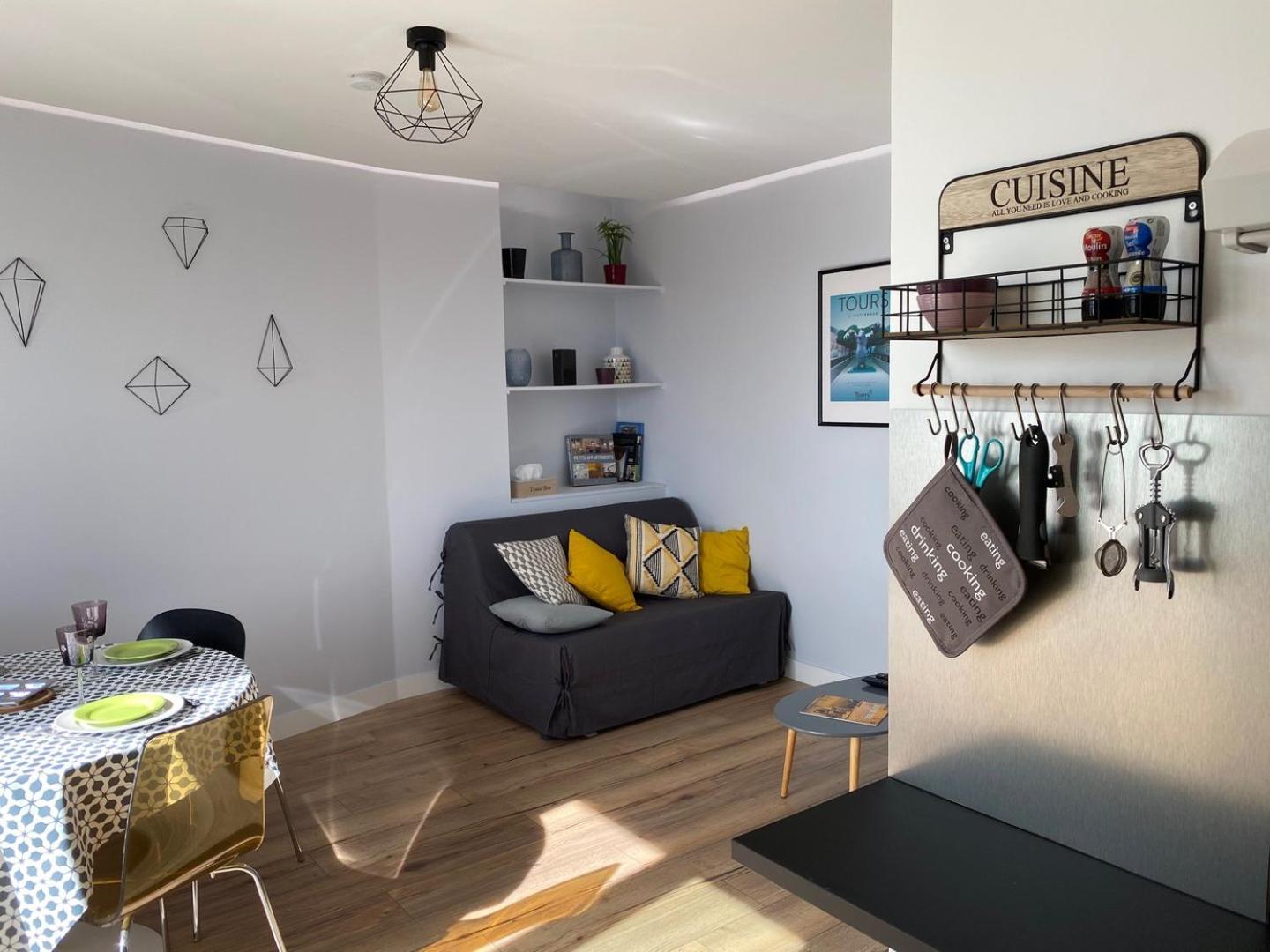 Lumineux T2 Situe Dans L'Hyper Centre De Tours 아파트 외부 사진
